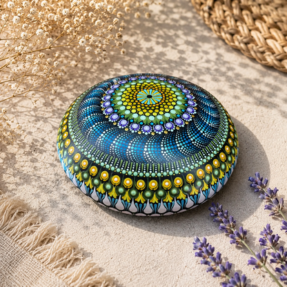 Pierre Mandala XXL multicolore