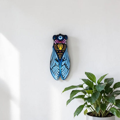 Cigale décorative en plâtre