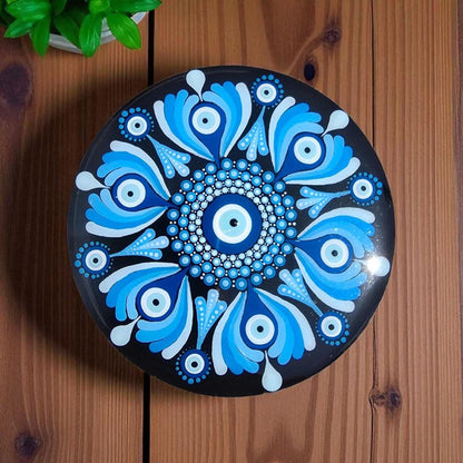 Dessous de verre mandala oeil de protection